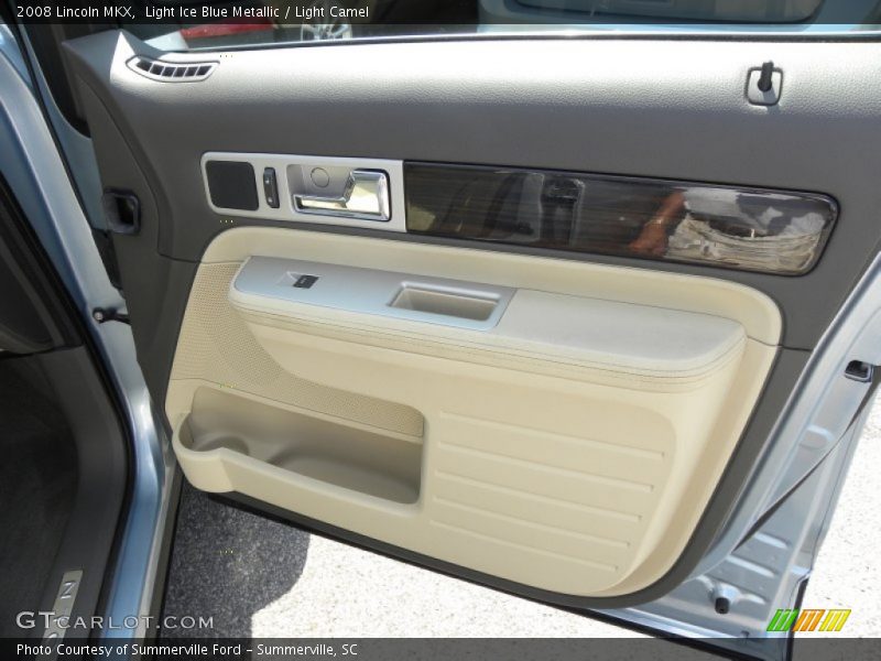 Light Ice Blue Metallic / Light Camel 2008 Lincoln MKX
