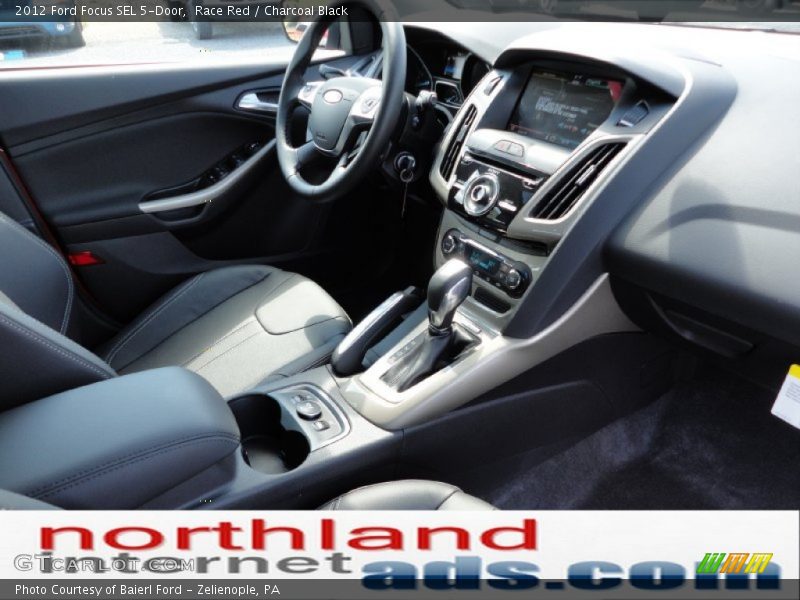 Race Red / Charcoal Black 2012 Ford Focus SEL 5-Door