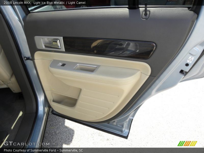 Light Ice Blue Metallic / Light Camel 2008 Lincoln MKX