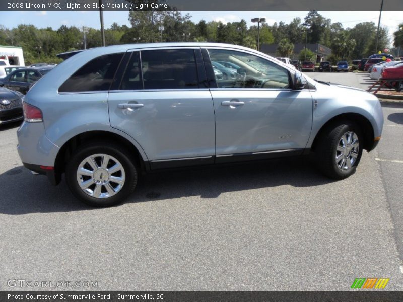 Light Ice Blue Metallic / Light Camel 2008 Lincoln MKX