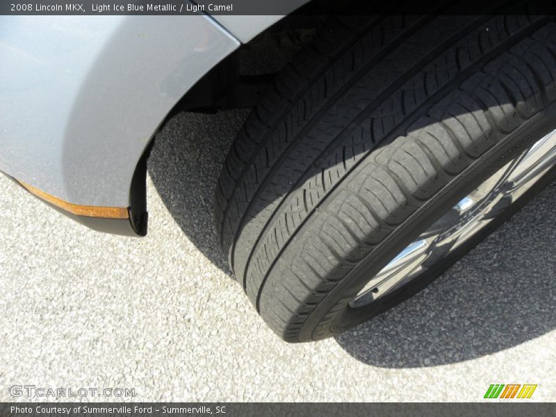 Light Ice Blue Metallic / Light Camel 2008 Lincoln MKX