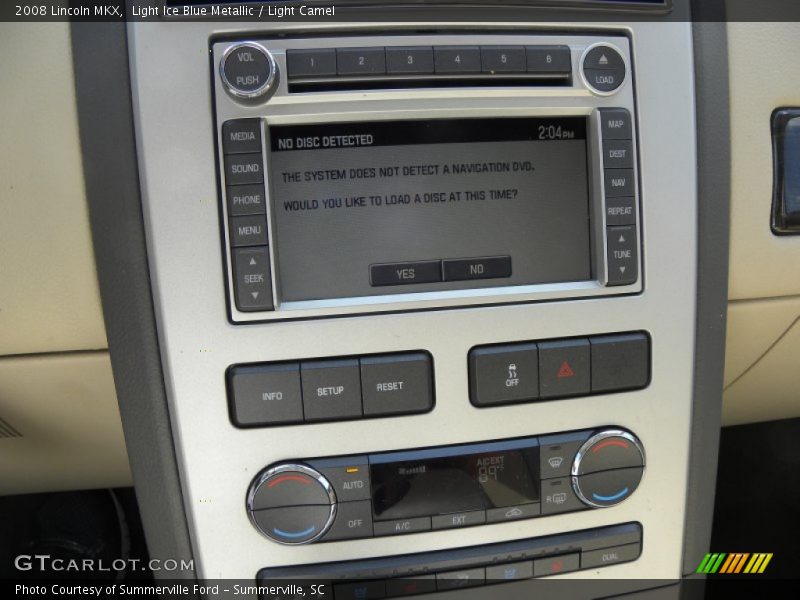 Light Ice Blue Metallic / Light Camel 2008 Lincoln MKX