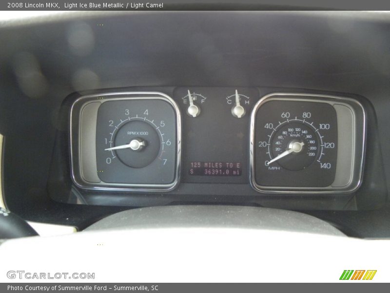 Light Ice Blue Metallic / Light Camel 2008 Lincoln MKX
