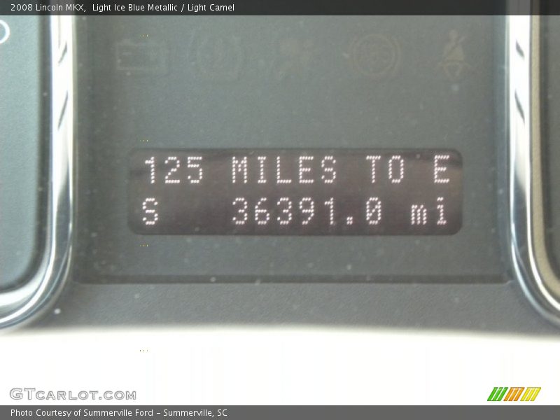 Light Ice Blue Metallic / Light Camel 2008 Lincoln MKX