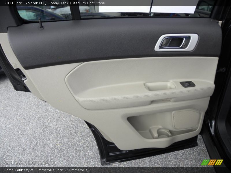 Ebony Black / Medium Light Stone 2011 Ford Explorer XLT