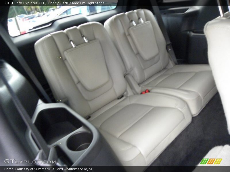 Ebony Black / Medium Light Stone 2011 Ford Explorer XLT