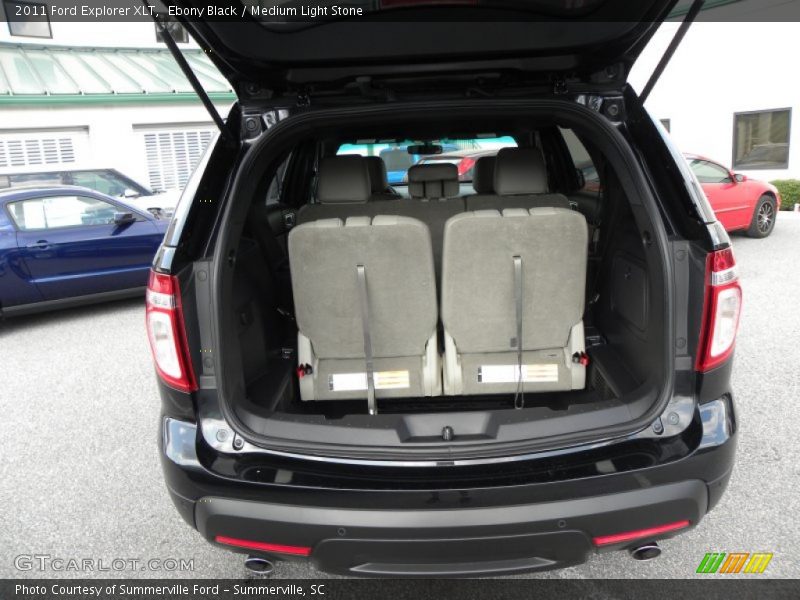 Ebony Black / Medium Light Stone 2011 Ford Explorer XLT