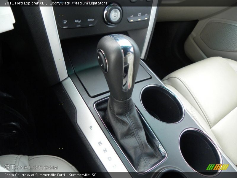 Ebony Black / Medium Light Stone 2011 Ford Explorer XLT