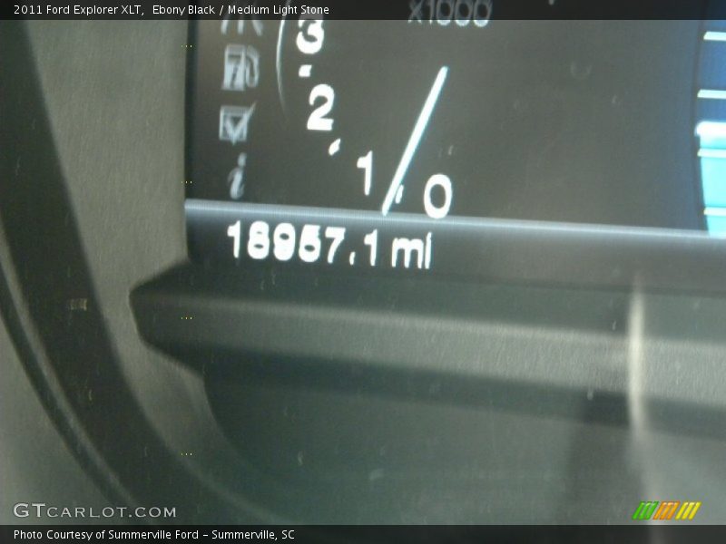 Ebony Black / Medium Light Stone 2011 Ford Explorer XLT