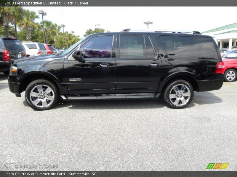 Black / Camel 2008 Ford Expedition EL Limited