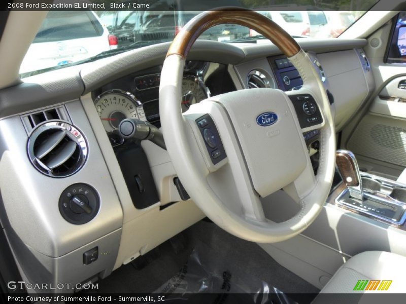Black / Camel 2008 Ford Expedition EL Limited