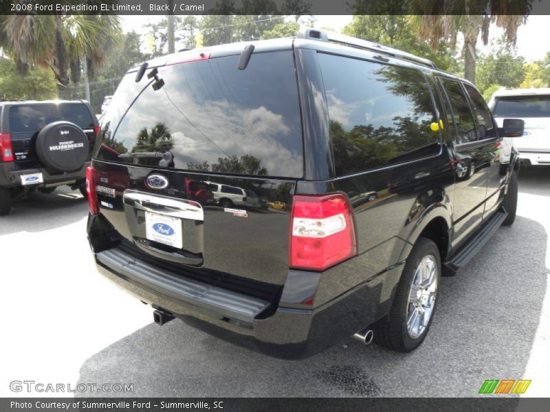 Black / Camel 2008 Ford Expedition EL Limited