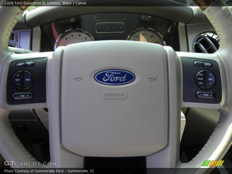 Black / Camel 2008 Ford Expedition EL Limited