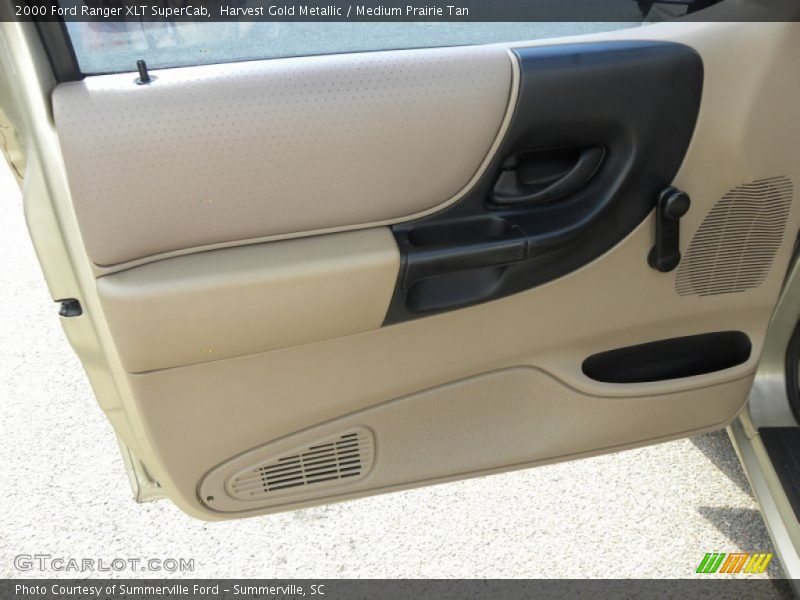 Harvest Gold Metallic / Medium Prairie Tan 2000 Ford Ranger XLT SuperCab