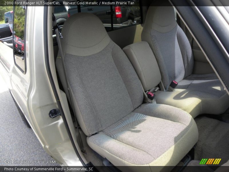 Harvest Gold Metallic / Medium Prairie Tan 2000 Ford Ranger XLT SuperCab