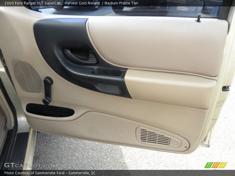 Harvest Gold Metallic / Medium Prairie Tan 2000 Ford Ranger XLT SuperCab