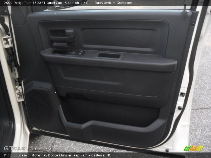Stone White / Dark Slate/Medium Graystone 2009 Dodge Ram 1500 ST Quad Cab