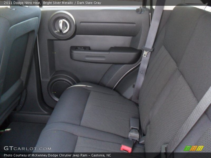 Bright Silver Metallic / Dark Slate Gray 2011 Dodge Nitro Heat