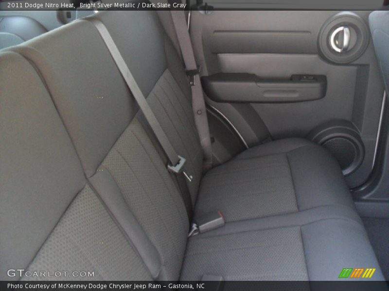 Bright Silver Metallic / Dark Slate Gray 2011 Dodge Nitro Heat