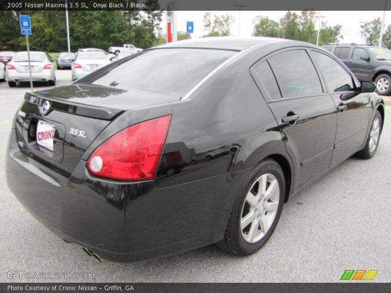 Onyx Black / Black 2005 Nissan Maxima 3.5 SL