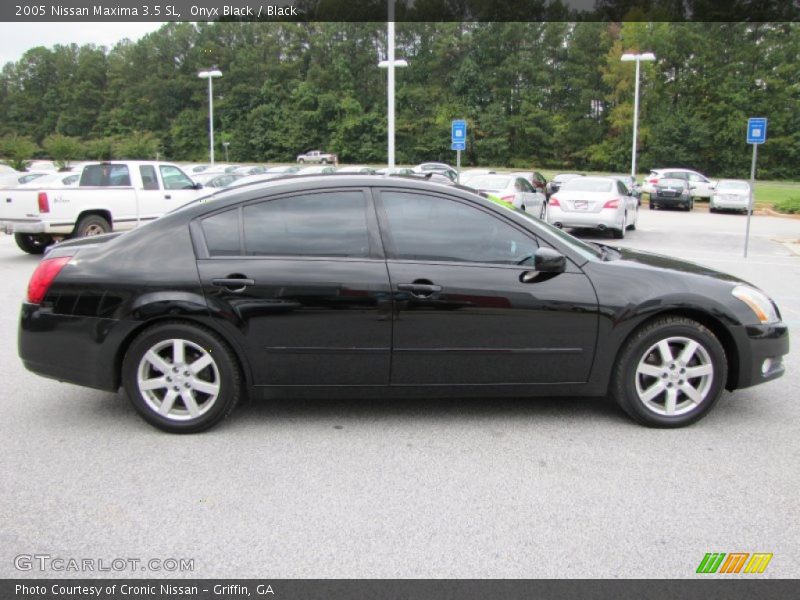 Onyx Black / Black 2005 Nissan Maxima 3.5 SL