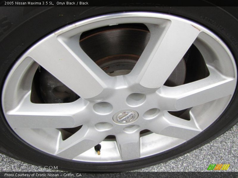 Onyx Black / Black 2005 Nissan Maxima 3.5 SL