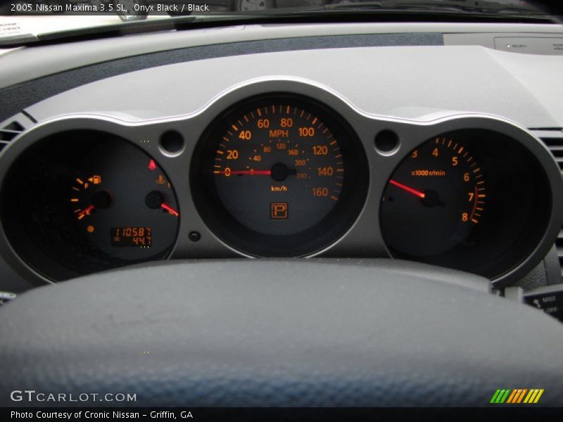 Onyx Black / Black 2005 Nissan Maxima 3.5 SL