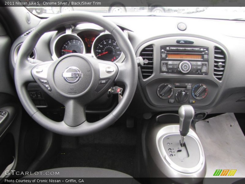 Chrome Silver / Black/Silver Trim 2011 Nissan Juke S