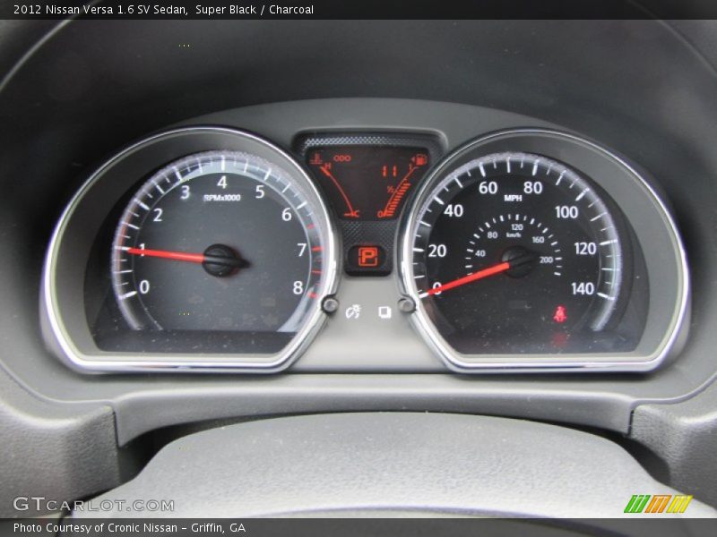  2012 Versa 1.6 SV Sedan 1.6 SV Sedan Gauges