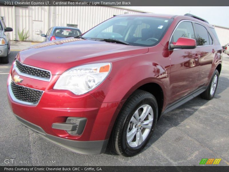 Cardinal Red Metallic / Light Titanium/Jet Black 2011 Chevrolet Equinox LT