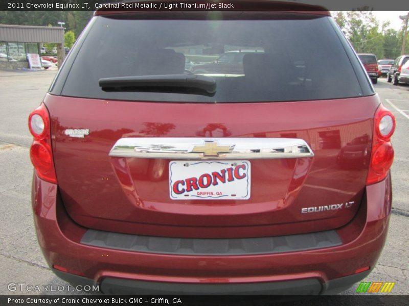Cardinal Red Metallic / Light Titanium/Jet Black 2011 Chevrolet Equinox LT