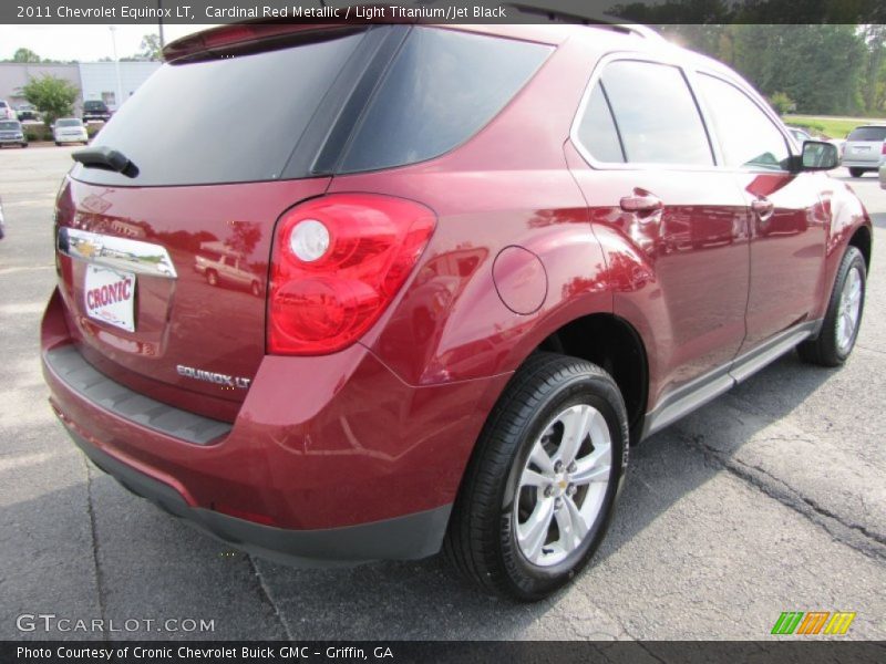 Cardinal Red Metallic / Light Titanium/Jet Black 2011 Chevrolet Equinox LT