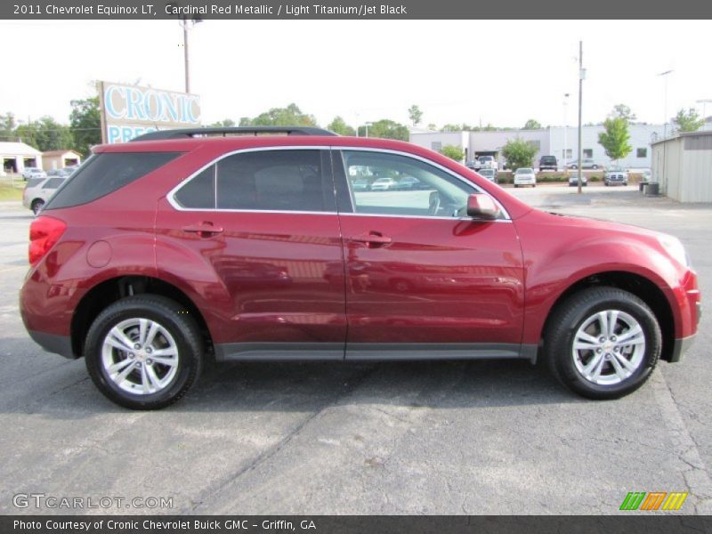 Cardinal Red Metallic / Light Titanium/Jet Black 2011 Chevrolet Equinox LT