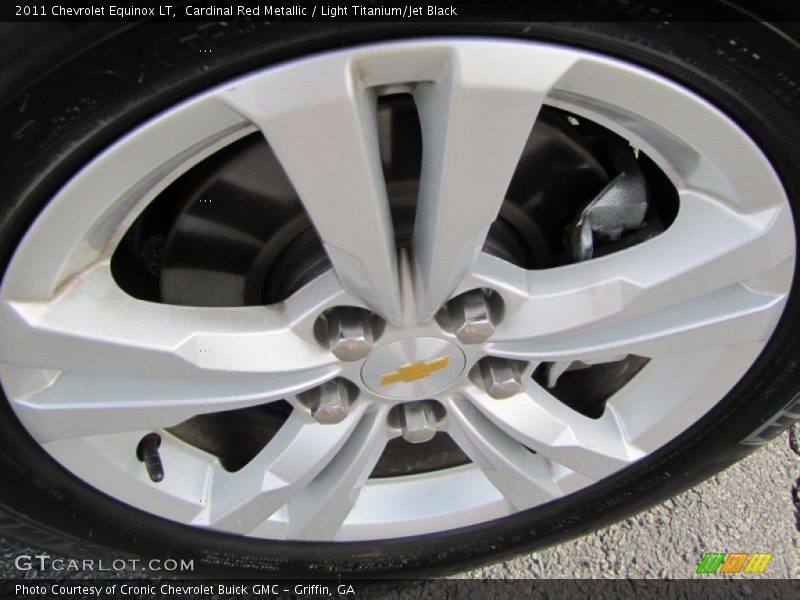 Cardinal Red Metallic / Light Titanium/Jet Black 2011 Chevrolet Equinox LT