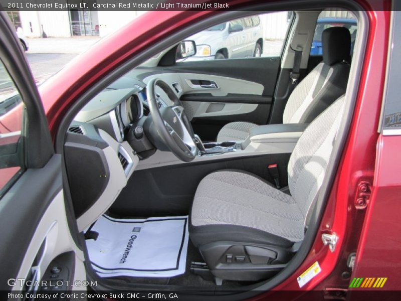 Cardinal Red Metallic / Light Titanium/Jet Black 2011 Chevrolet Equinox LT