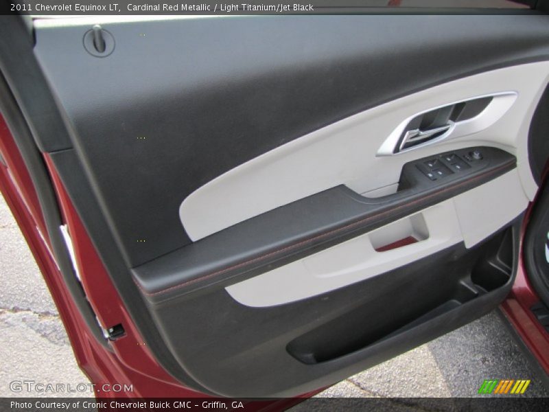 Cardinal Red Metallic / Light Titanium/Jet Black 2011 Chevrolet Equinox LT