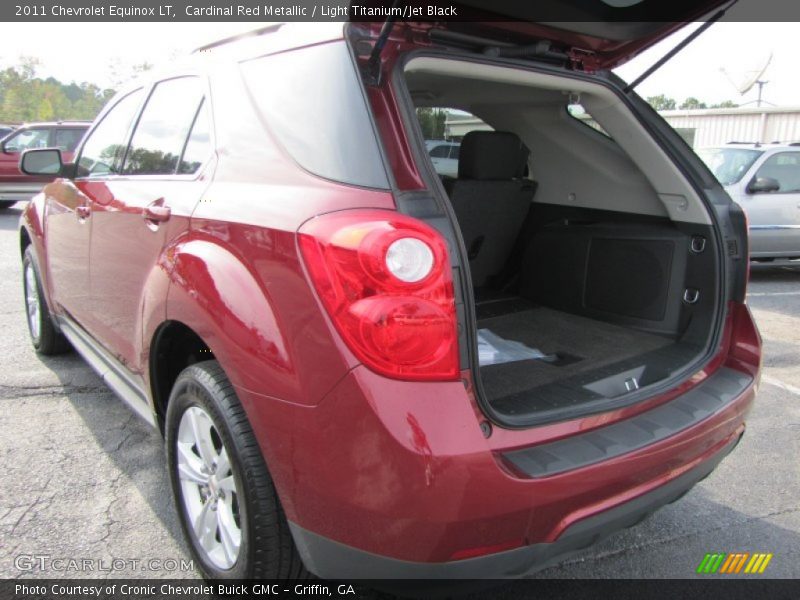 Cardinal Red Metallic / Light Titanium/Jet Black 2011 Chevrolet Equinox LT