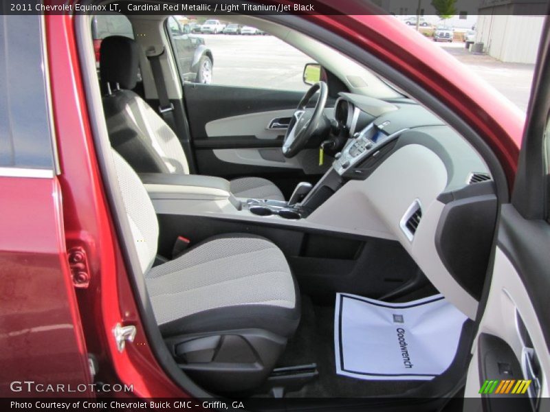 Cardinal Red Metallic / Light Titanium/Jet Black 2011 Chevrolet Equinox LT