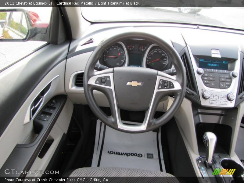 Cardinal Red Metallic / Light Titanium/Jet Black 2011 Chevrolet Equinox LT