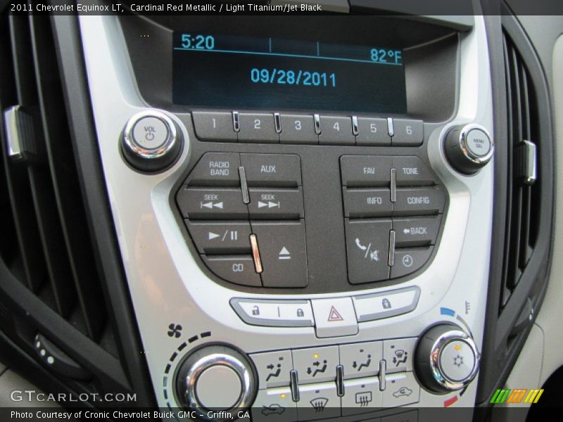 Cardinal Red Metallic / Light Titanium/Jet Black 2011 Chevrolet Equinox LT
