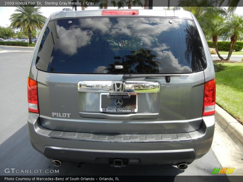 Sterling Gray Metallic / Gray 2009 Honda Pilot EX