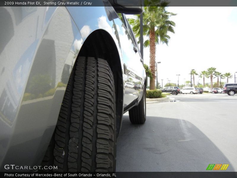 Sterling Gray Metallic / Gray 2009 Honda Pilot EX