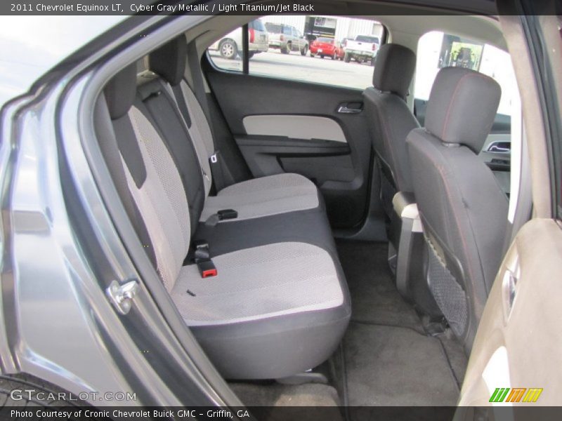 Cyber Gray Metallic / Light Titanium/Jet Black 2011 Chevrolet Equinox LT