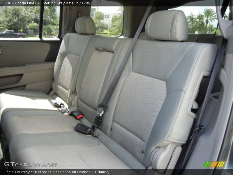 Sterling Gray Metallic / Gray 2009 Honda Pilot EX