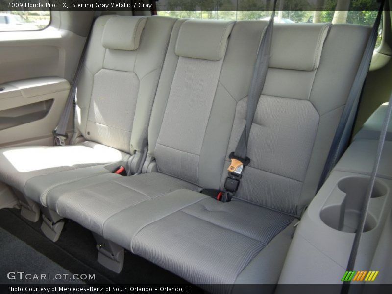 Sterling Gray Metallic / Gray 2009 Honda Pilot EX