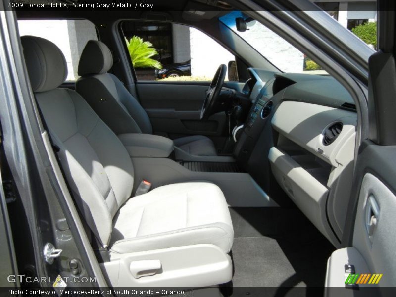 Sterling Gray Metallic / Gray 2009 Honda Pilot EX