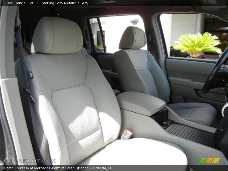 Sterling Gray Metallic / Gray 2009 Honda Pilot EX