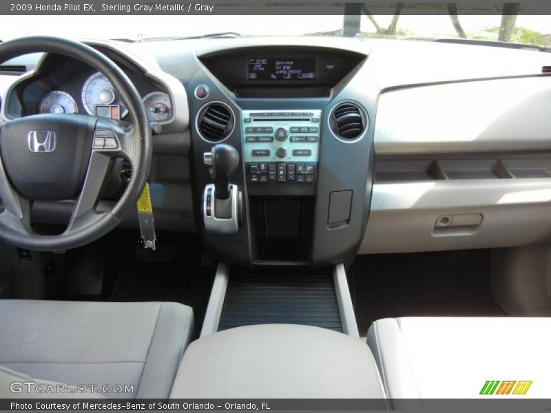 Sterling Gray Metallic / Gray 2009 Honda Pilot EX