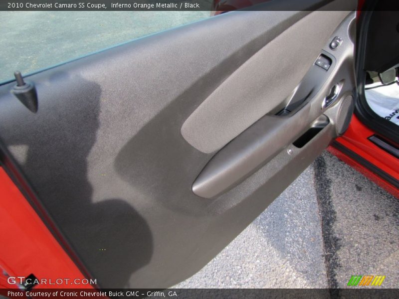 Inferno Orange Metallic / Black 2010 Chevrolet Camaro SS Coupe