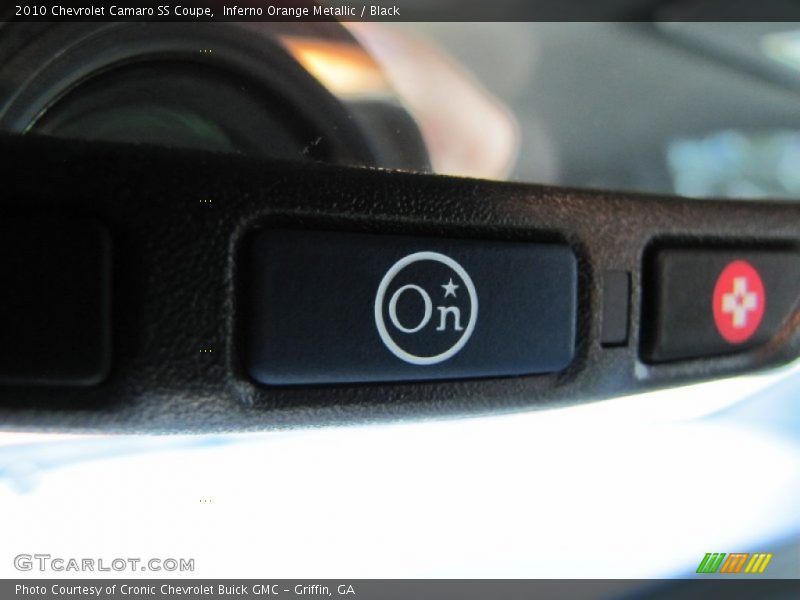Inferno Orange Metallic / Black 2010 Chevrolet Camaro SS Coupe
